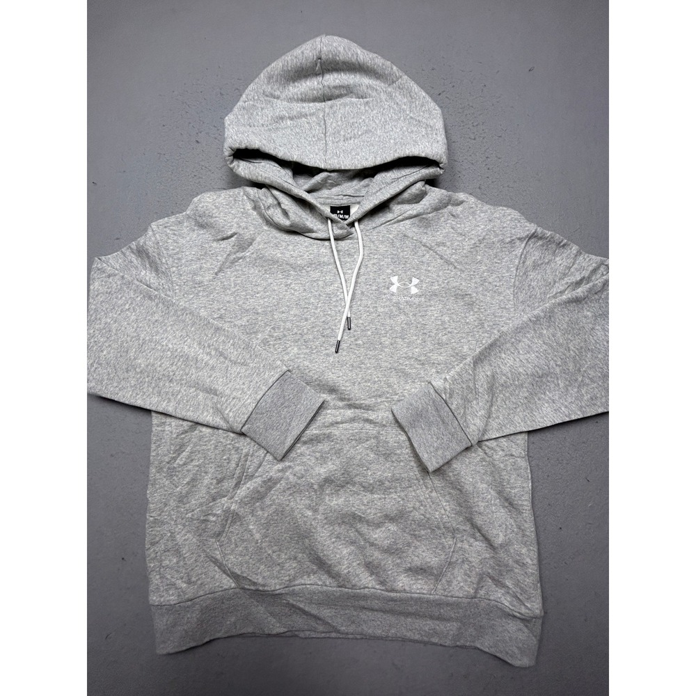 Under Armour Hoodie Cotton Polyester Gray Medium Mens